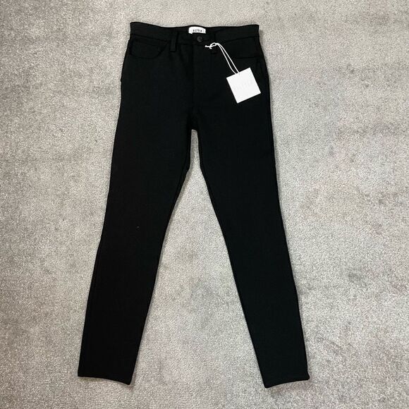 Brand New Pistola Women’s Black Knit Skinny Leg Jeans Stretch NWT - Picture 1 of 6